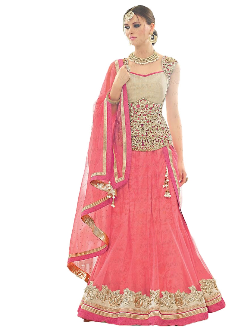 hot pink lehenga choli